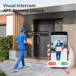 ZEKI R1 Pro video intercom smart door lock with app remote unlock
